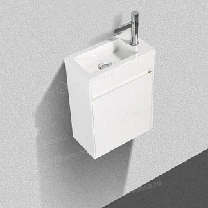 Тумба с раковиной BelBagno Stile Moderno Pietra Mini 46 R Bianco Lucido